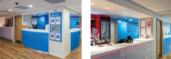 out work at travelodge